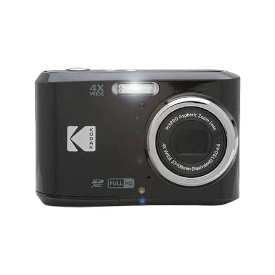美品✨KODAK PIXPRO FZ45 コンパクトデジタルカメラ　ブラック Kodak PIXPRO FZ45 Digital Camera (Black) + Point & Shoot